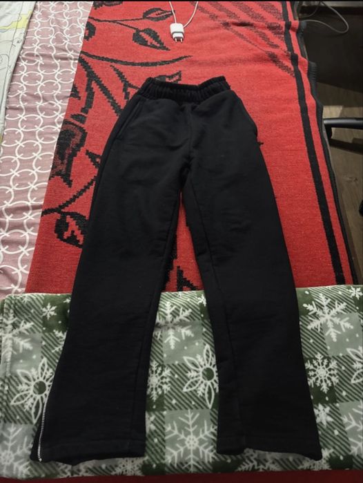 Pantaloni young rich white