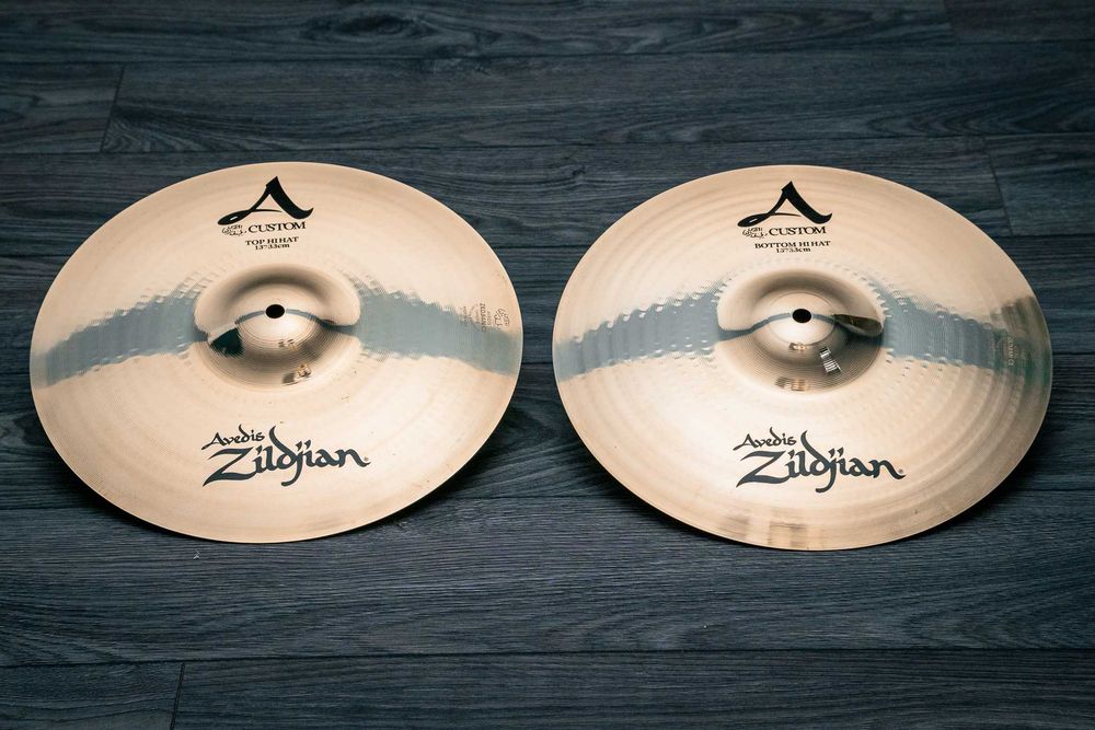 Cinel Fus Zildjian 13" A-Custom Hi-Hat