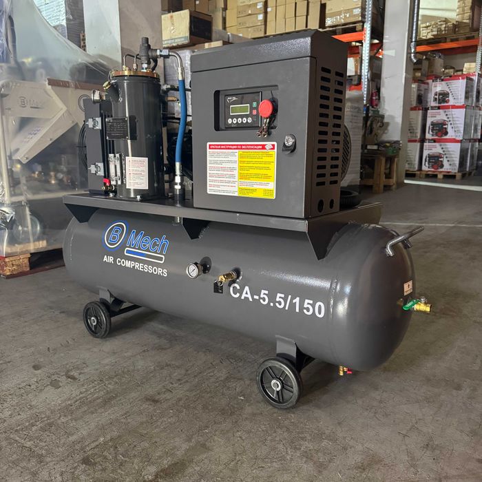 Винтовые компрессора на ресивере