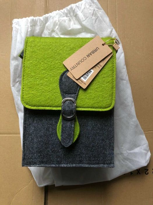 Оригинална чантичка Urban Country Mini Satchel – Lime тип диагоналка