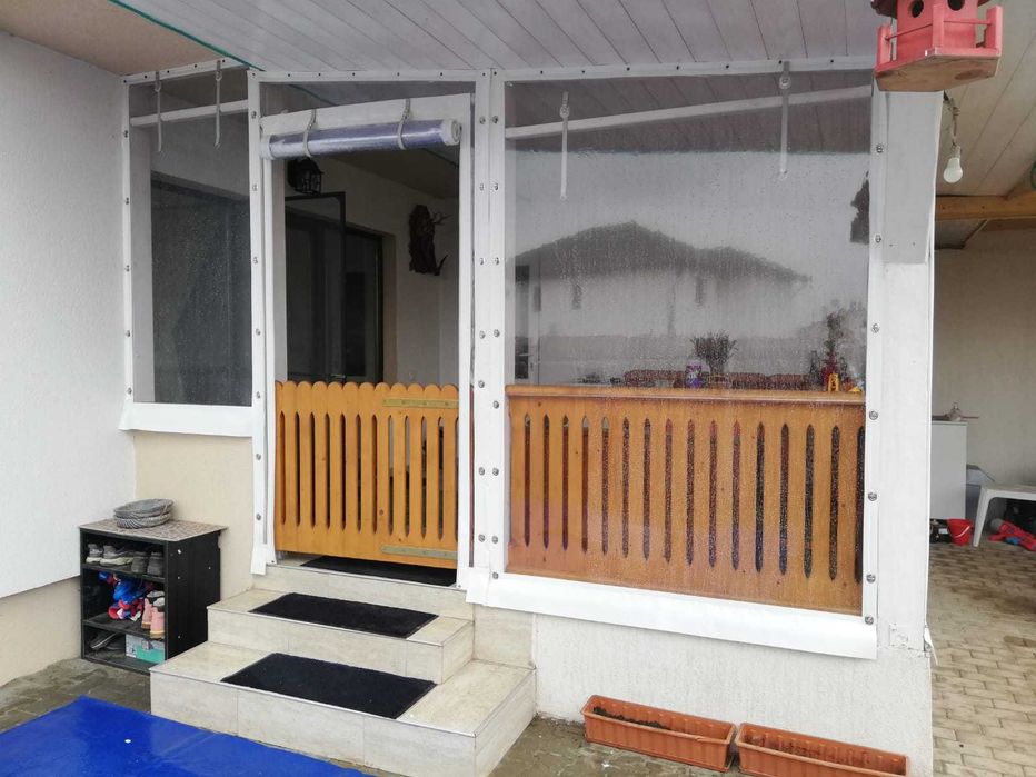 Delgufo - Inchideri terase cu prelata transparenta bride/rulouri/zip