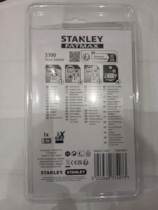 Detector de metal Stanley Fatmax S 300