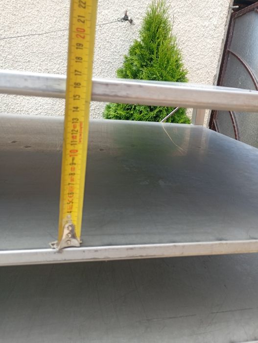 Rafturi inox cu polițe