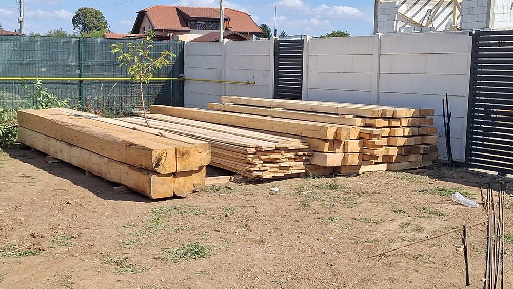 Grinzi lemn 25x25x500 cm