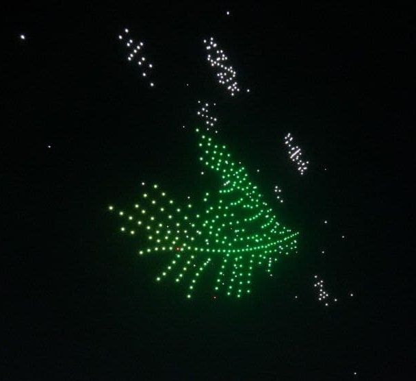 Дрон услуги, дроншоу