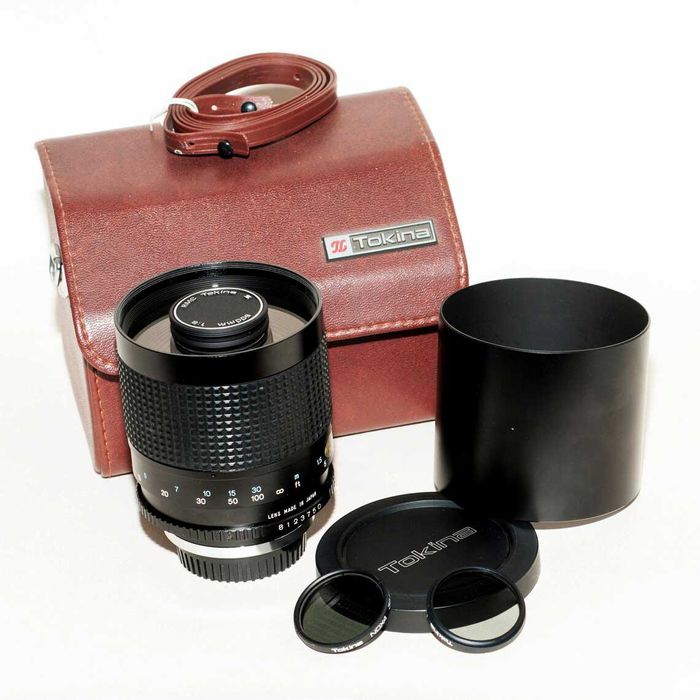 Obiectiv Mirror Tokina 500mm f/8 Canon FD - Nou in cutia originala