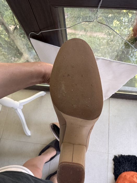 Cizme din piele Zara 37