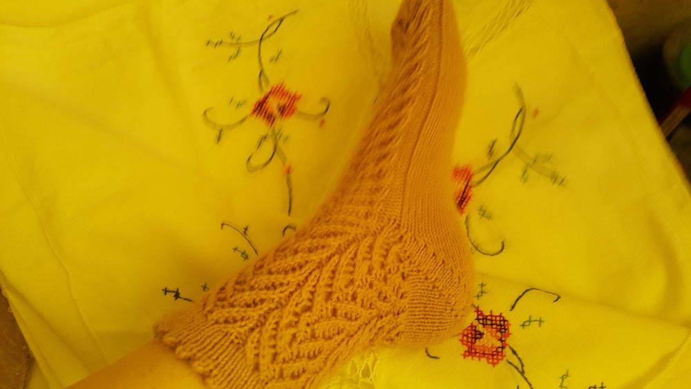 Носки вязаные, 36 размер