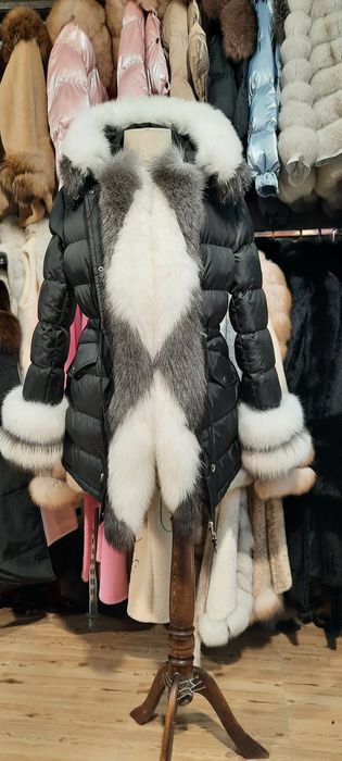 Ново Зареждане!Палто от естествен косъм/яке/сако