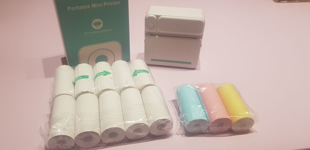 Мини-принтер Portable Mini Printer