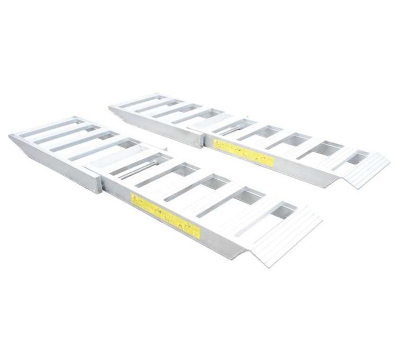 Set rampe pliabile aluminiu 1 T pt incarcare/descarcare 250x60x10.5cm