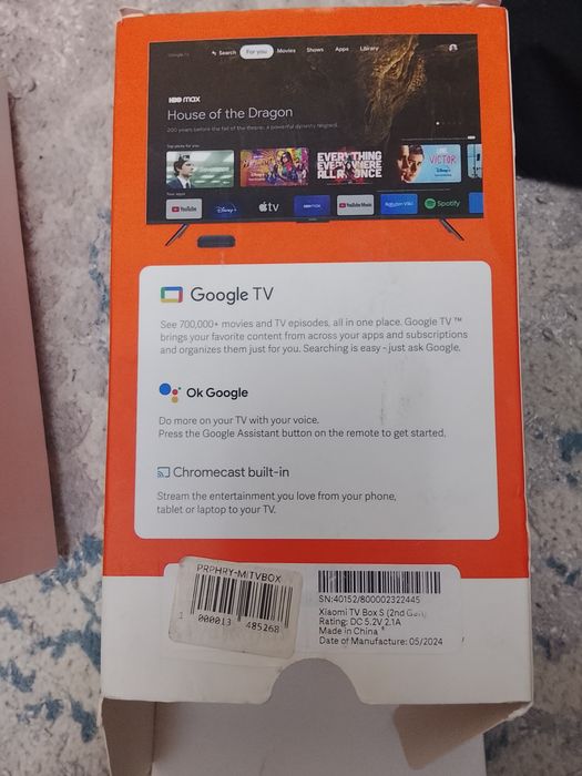 Приставки тв бу xiaomi tv box s