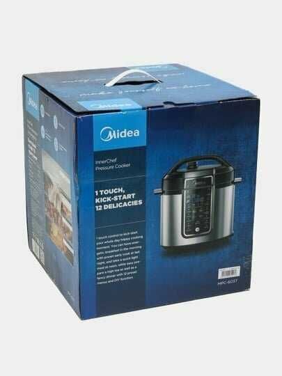 Мультиварка-скороварка Midea "MPC-6037", 5.7 л, антипригарное покрытие