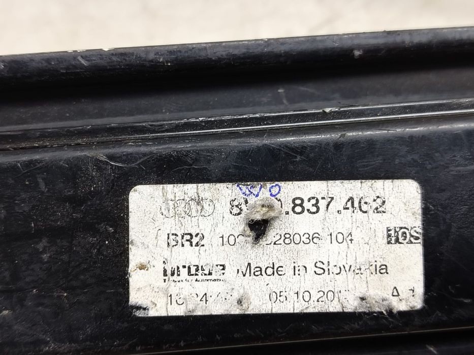 Macara geam dreapta fata 8w0837462 Audi A4 B9 [2015 - 2020]