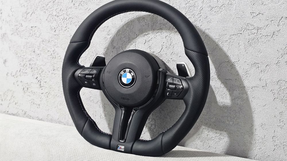 Volan M Sport Bmw F10 F11 F30  F01 F02 F06 F07 X5 X6 Padele OEM Style