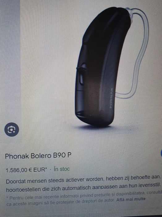 Phonak Bolero B90-P  -  aparat auditiv