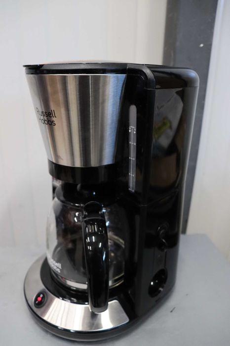 Шварц Кафемашина Russell Hobbs 10 чаши, стъклена кана, 1,25л, ПРОМОЦИЯ