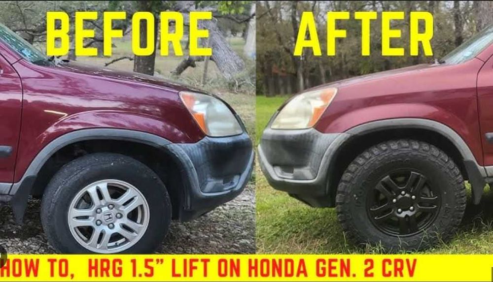 Kit inaltare suspensie +5cm HONDA CR-V 2 (2001-2006)