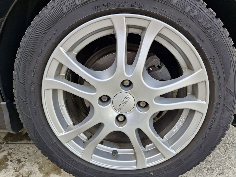 Jante aliaj 16'' R16 Anzio Turn 6.5J latime 4x108 ET40 pt Ford Peugeot Citroen Audi 80 100