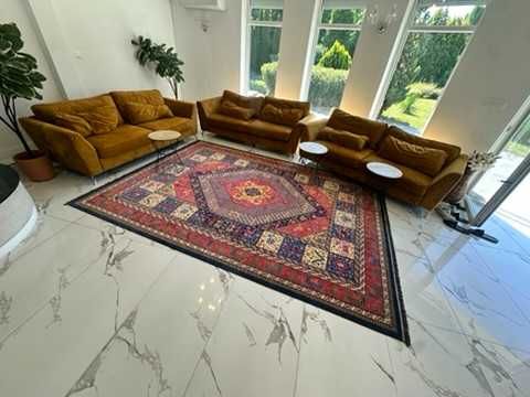 Премиум дизайнерски килим Liana Gallery - 360×250 см - като нов