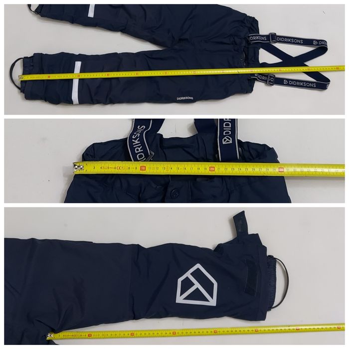 Pantaloni DIDRIKSONS Idre 100% Waterproof, salopeta iarnă, schi nr 130