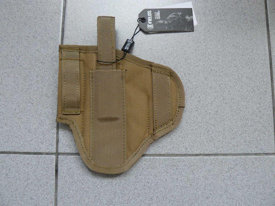 Toc Pistol /Teaca/Holster Prindere Sold/Curea 8FIELDS Noua,TAN/Coyote