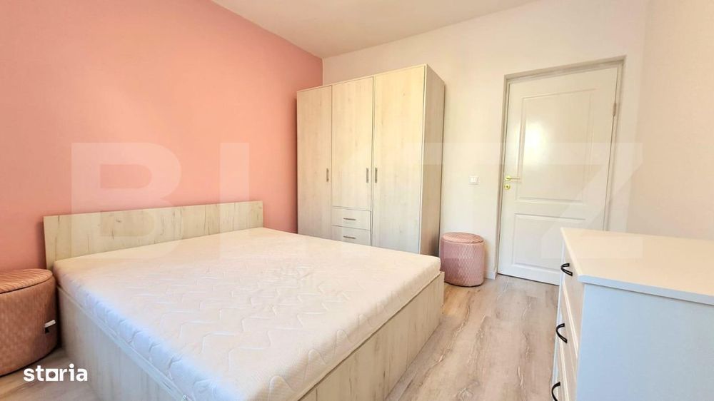 Apartament 3 camere, 55.30 mp, terasa si parcare, zona Gheorgheni