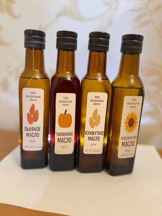 Масла холодного отжима