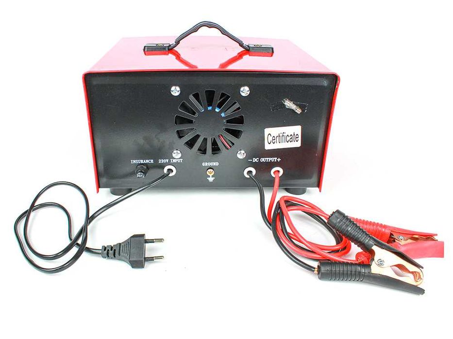 Зарядно за акумулатор 6V/12V/24V до 50A – Защита, амперметър