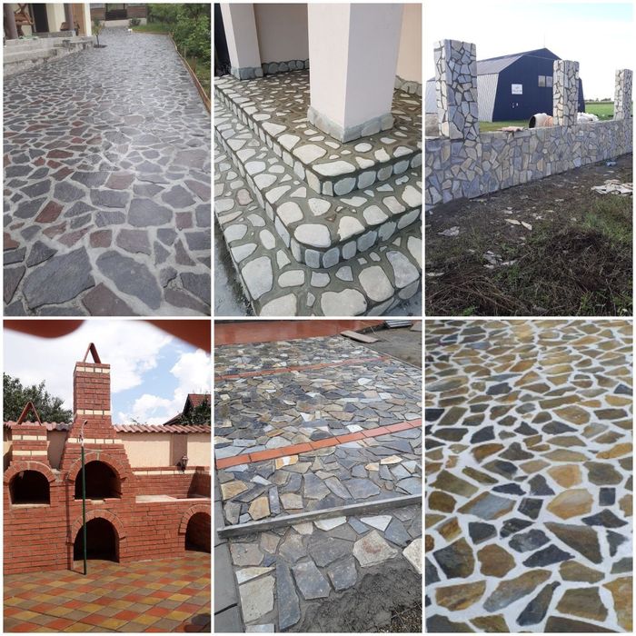 Vând piatra si montez naturala de munte