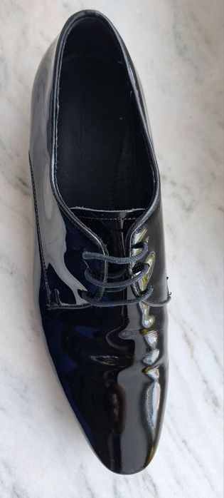 Pantofi ceremonie Bigotti nr.43 - piele lăcuită(purtat o singură dată)