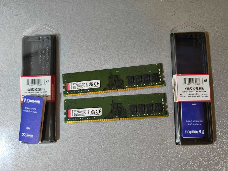 DDR4 16 GB 3200 MHz - KVR32N22S8/16 - 2бр. х 16 GB