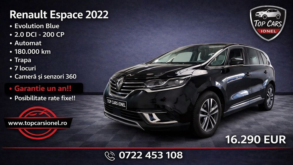 Renault Espace Renault Espace 7 locuri 2.0 RAR EFECTUAT