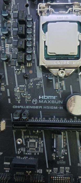 Материнская плата и процессор