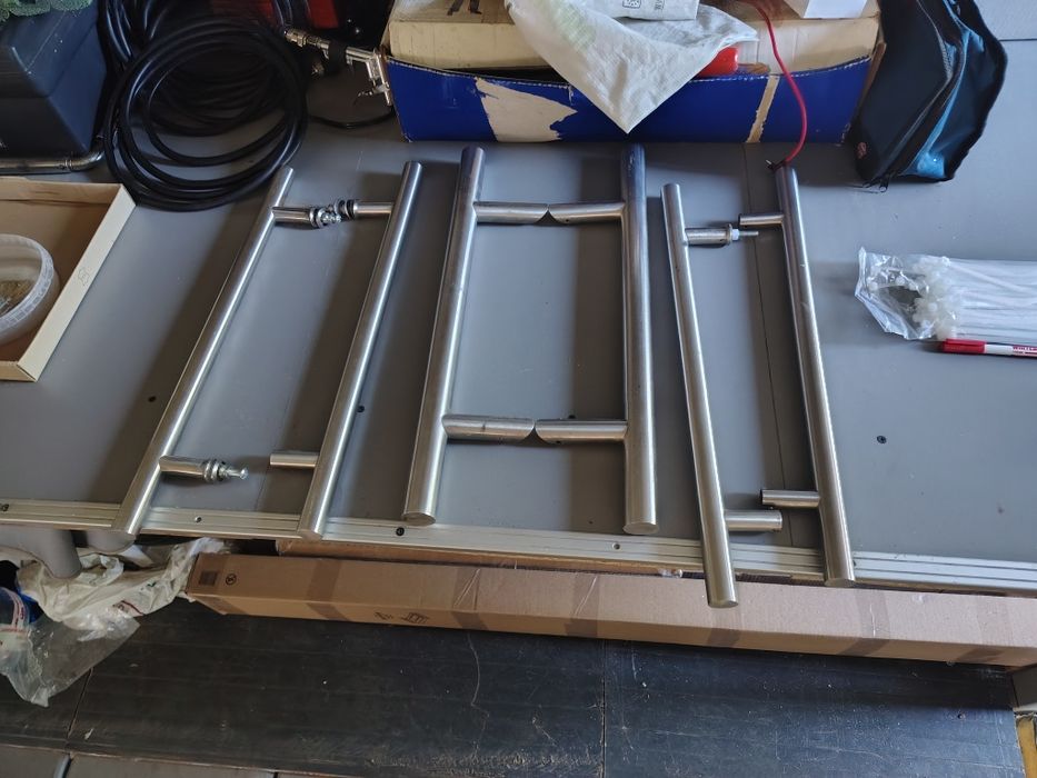 Pachet 3 Seturi Mânere ușa Inox