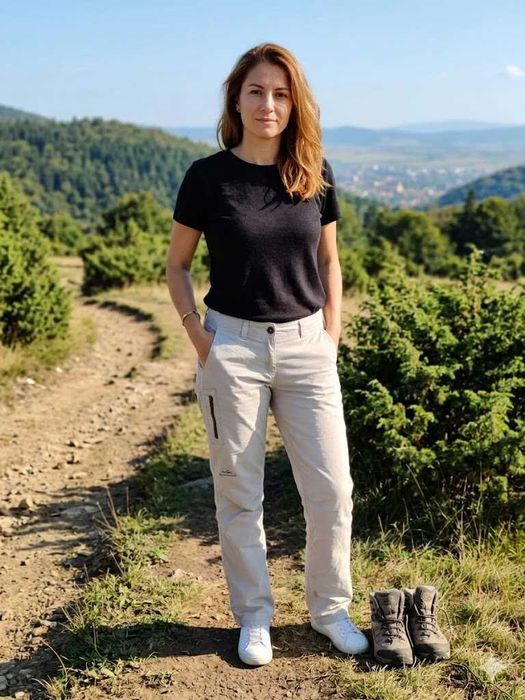 Pantaloni Quechua Arpenaz Beige 100 - M