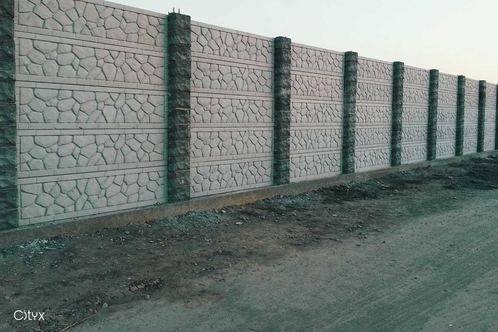 Еврозабор Коршау ограда Шлакоблок