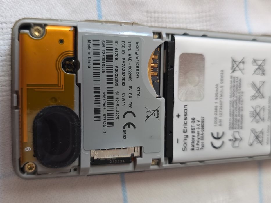 Sony Ericsson K770I