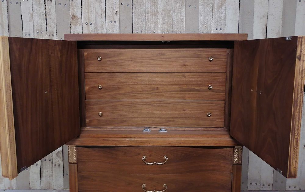 Comoda veche design BASSETT FURNITURE stil Mid Century  (1960) /Dulap