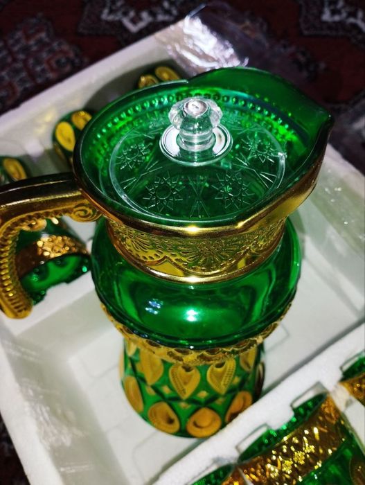 Комплект хрустальный для сока НОВЫЙ!