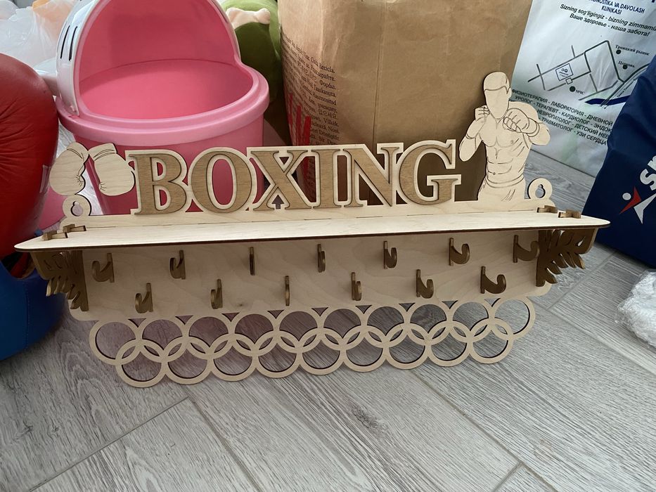 Медальница Boxing