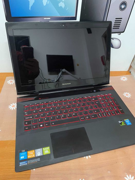 Laptop gaming Lenovo Y50, I7 4710HQ, 16 Gb, Display 4k, garantie
