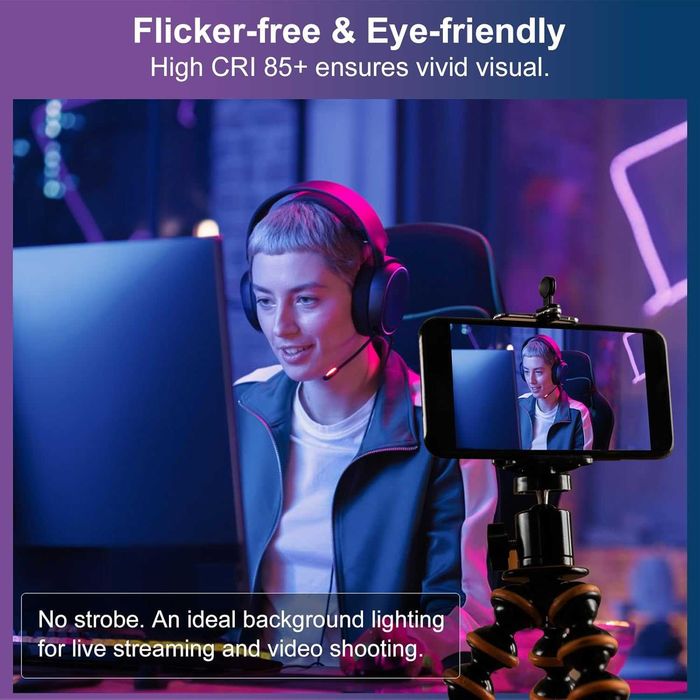 LED RGB смарт вградени спотове димируеми с APP – 4 броя