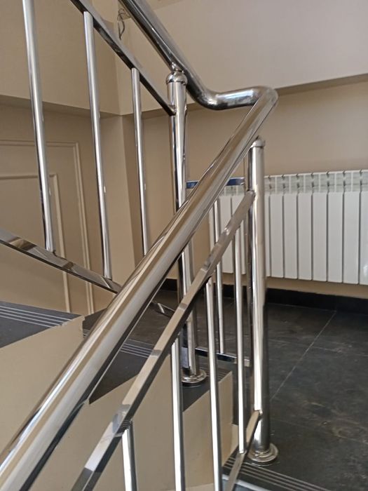 Перила из нержавеющей стали , поручни, перила из нержавейки - Сварочные ...