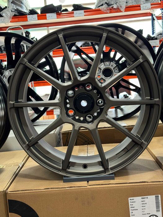 Jante Aliaj EMR Wheels S1042 - 5x112 18 Matt Bronze Golf Passat A4 A5