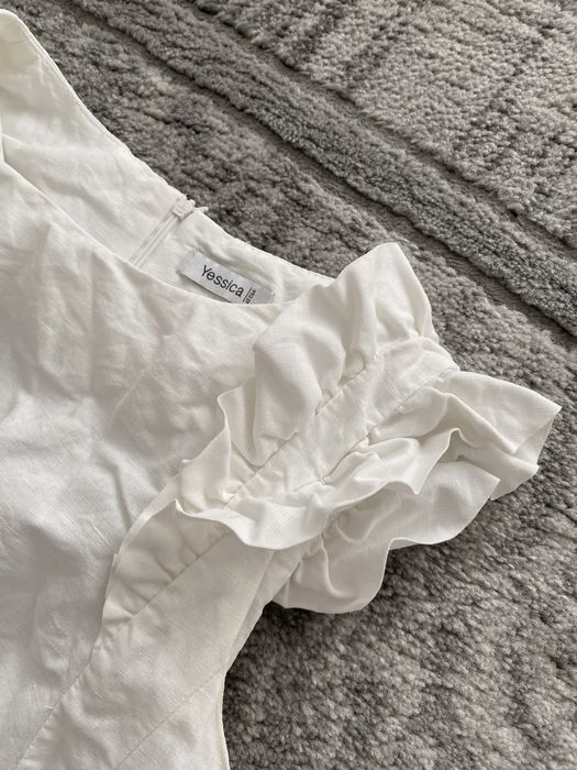 Rochie alba C&A mărimea 38 M