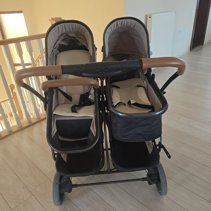 Carucior 2 in 1 pentru gemeni Chipollino
