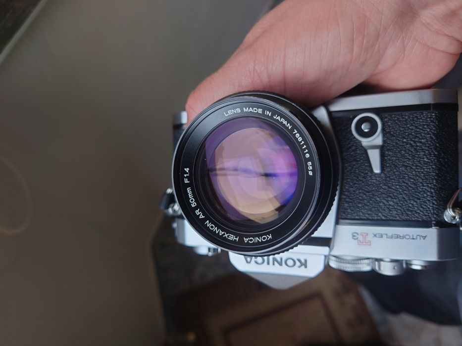 Obiectiv Konica  Hexanon AR 50mm f1,4