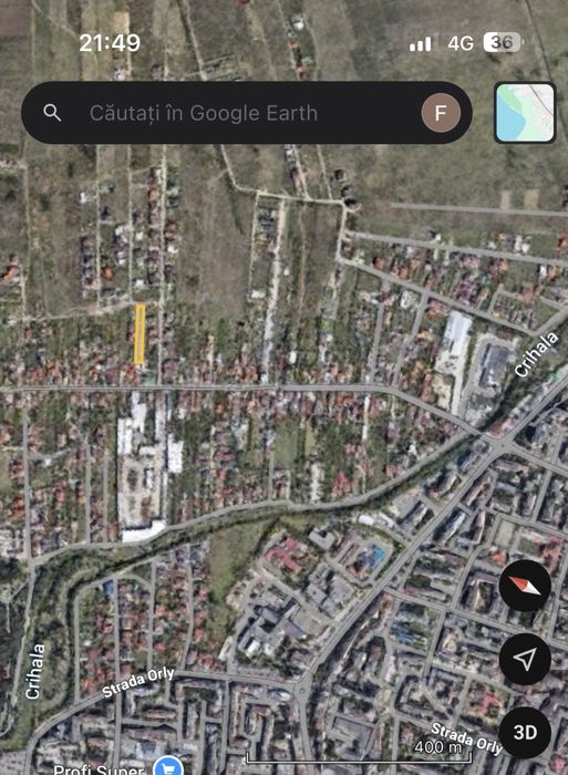 Teren intravilan Walter Maracineanu