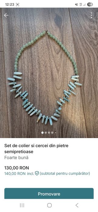 Vand bijuterii din pietre semipretioase